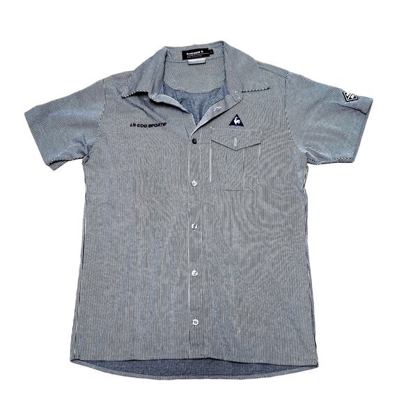 Le Coq Sportif Golf Collection Youth Large Pin Stripe - Picture 1 of 9